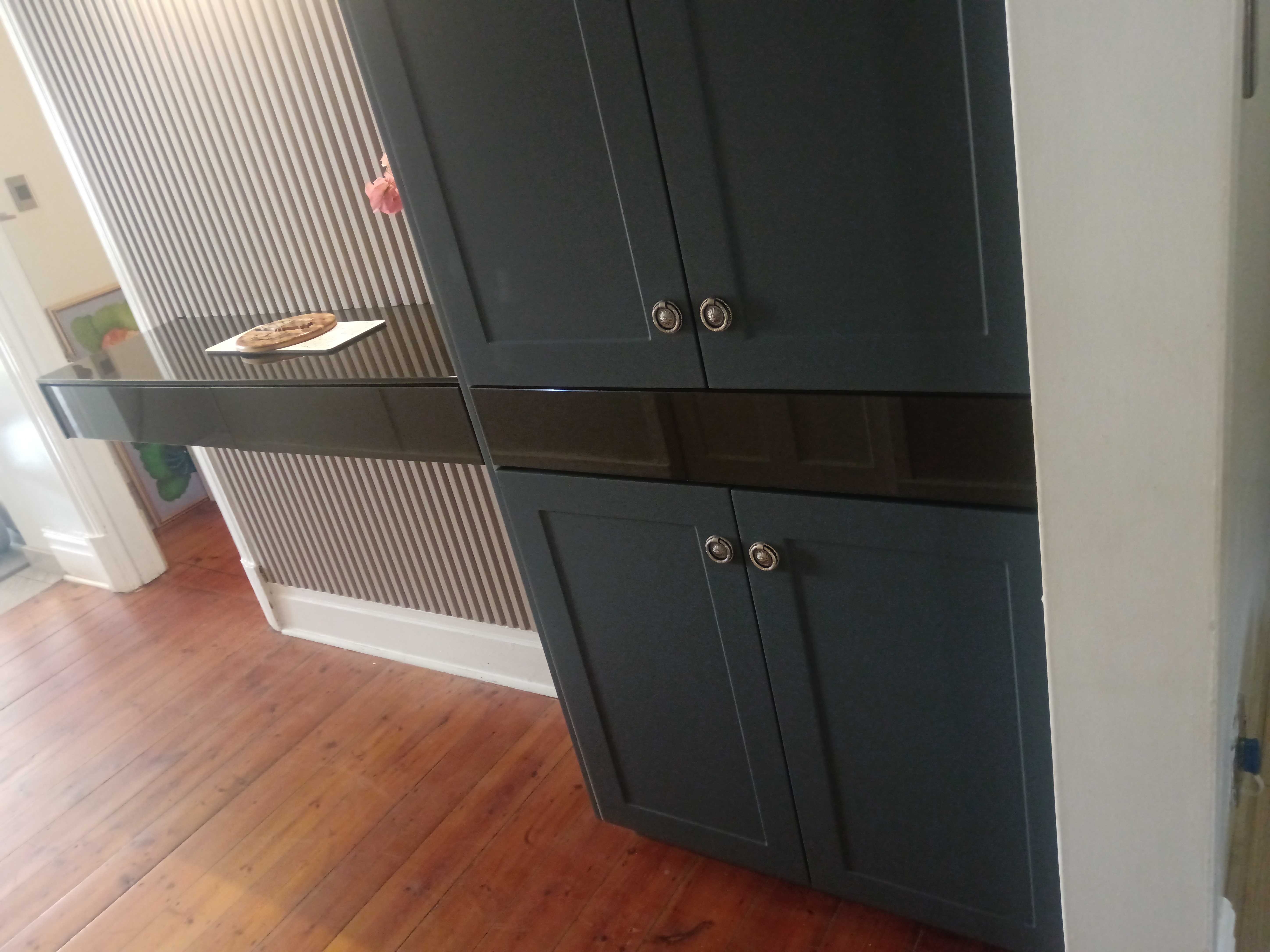 Organized custom storage after renovation