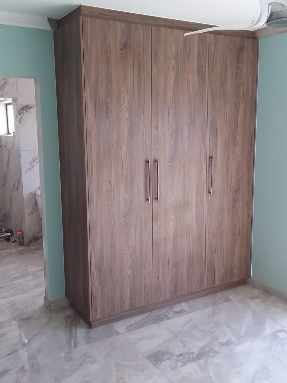 Waterfall Hillcrest bedroom wardrobe after installation - view 3