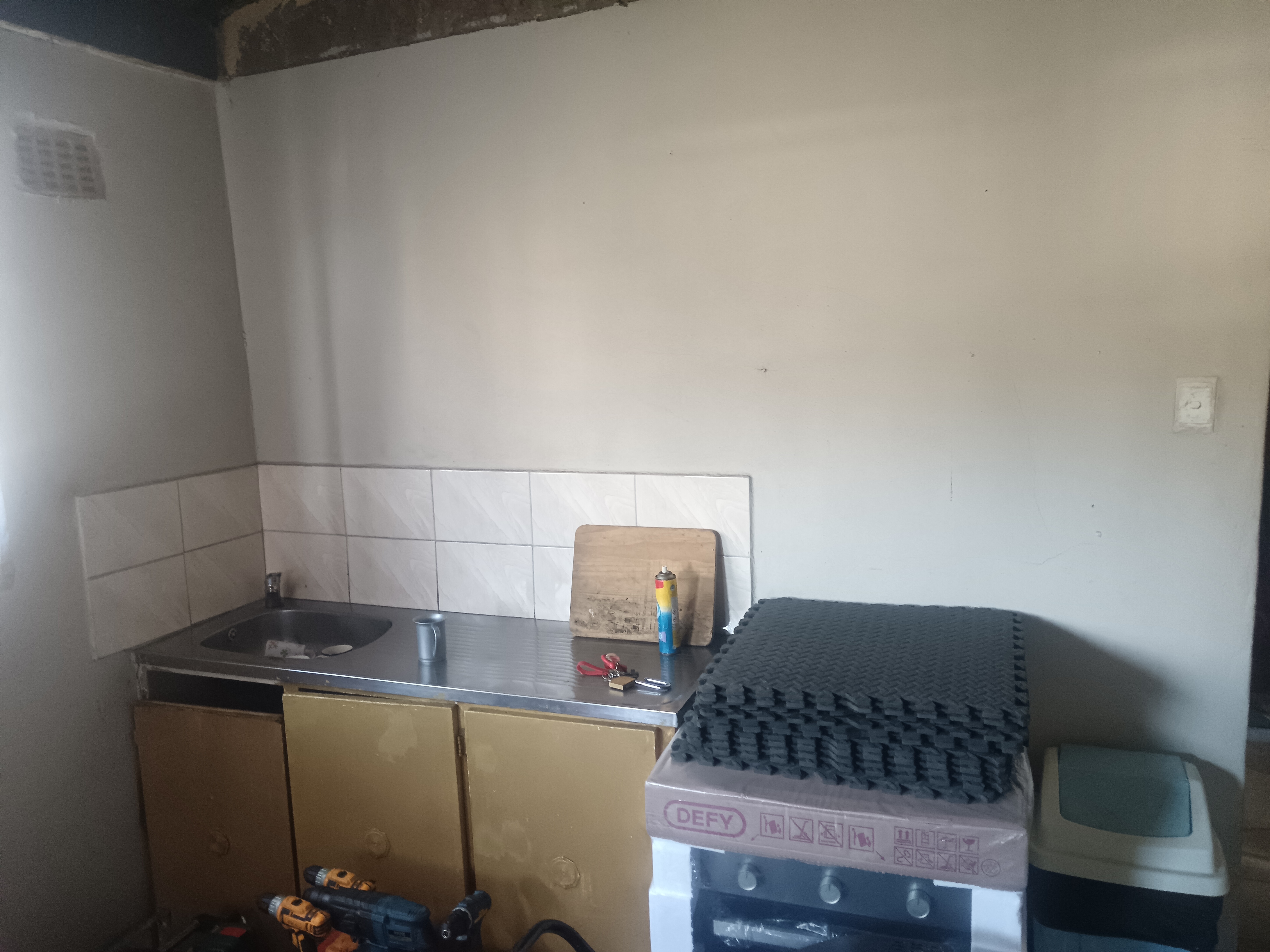 Kitchen before renovation - Phoenix flats