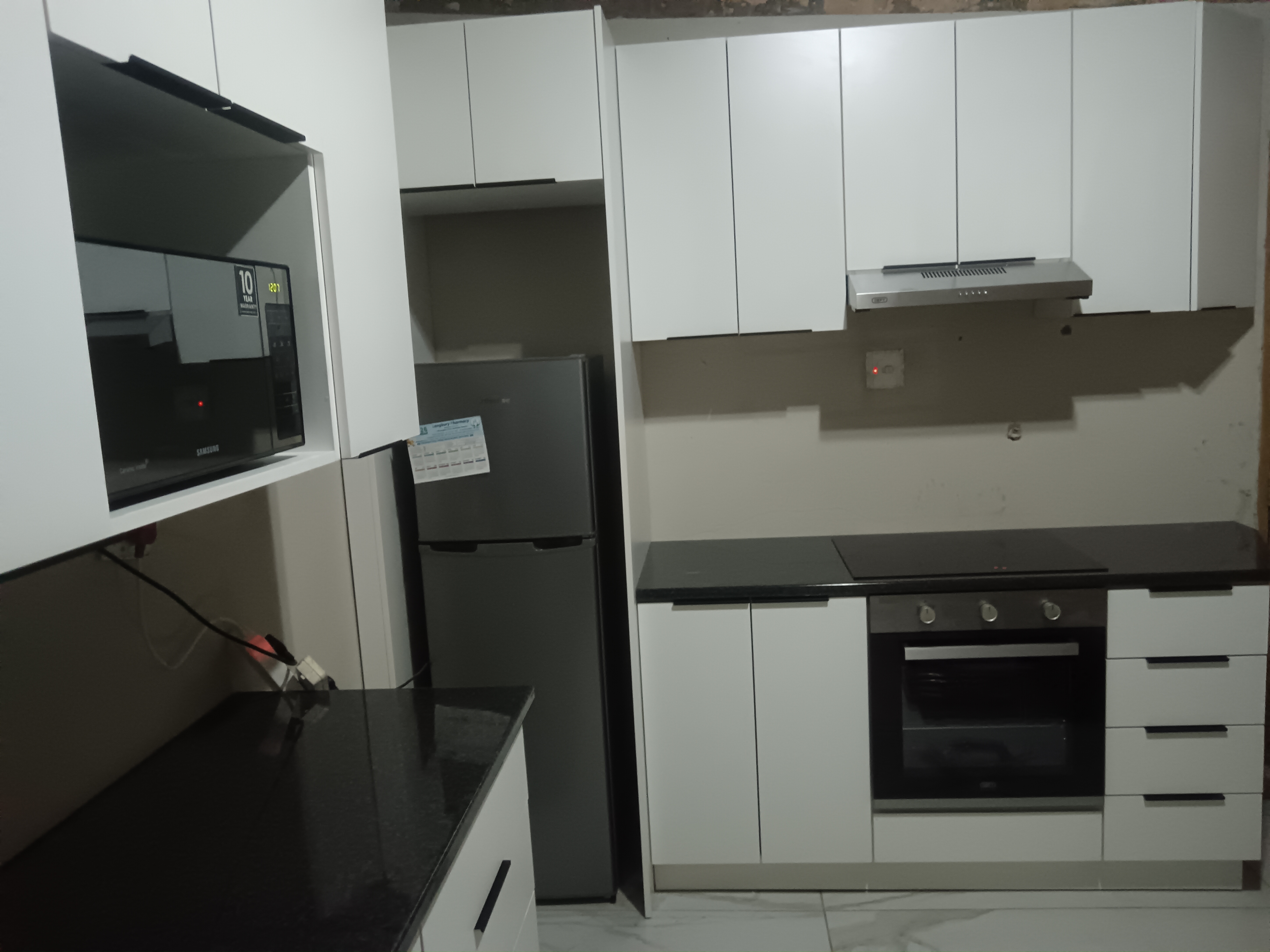 Kitchen cupboards after - Phoenix flats