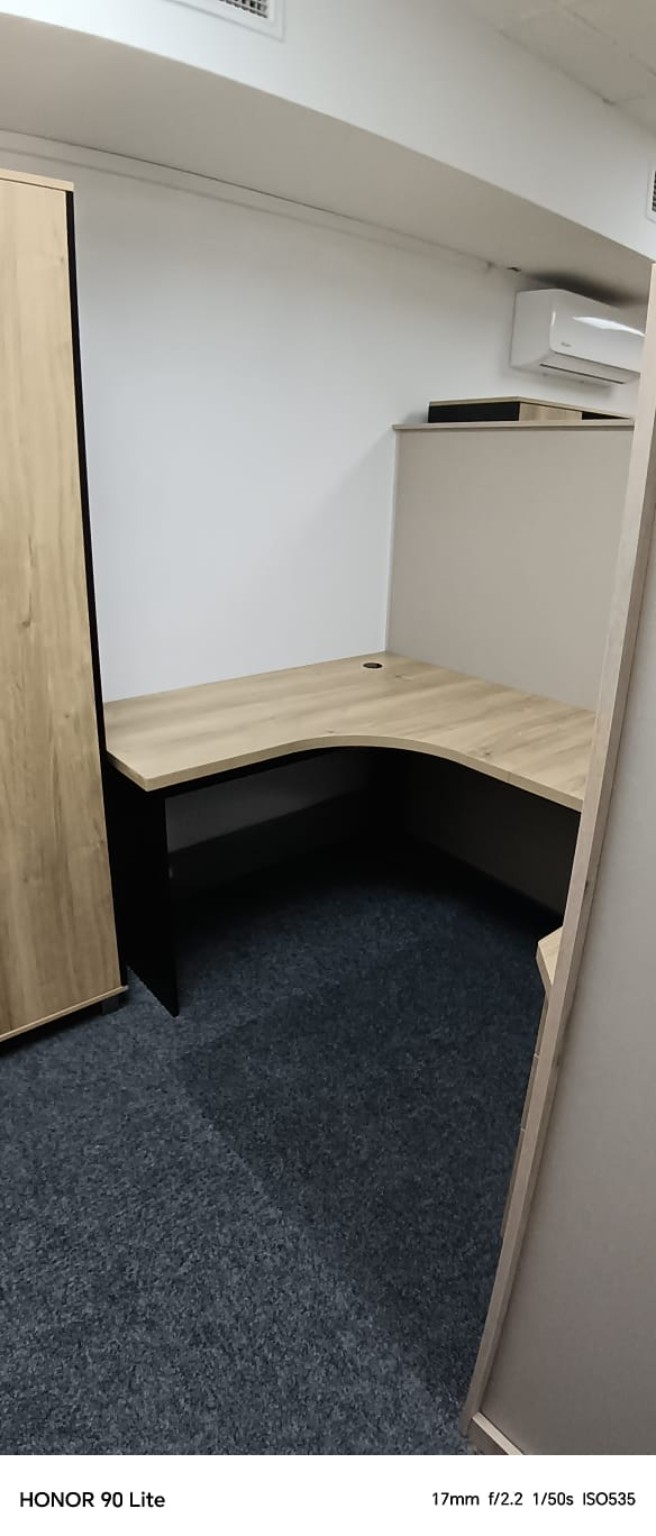 Custom office furniture built for a Pinetown commercial office