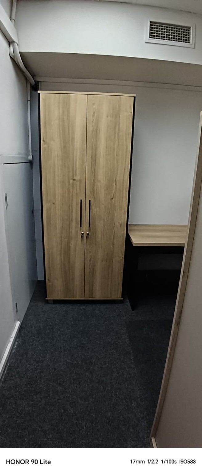 Custom desks and filing cabinets installed in Pinetown office