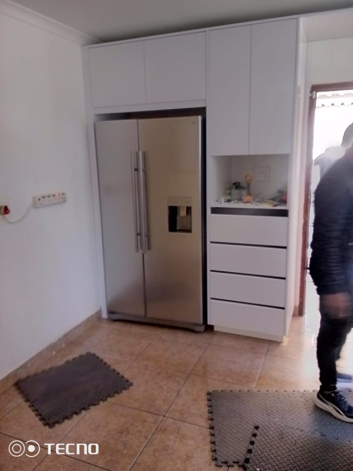 Kitchen installation in progress - Yvonne's kitchen Phoenix