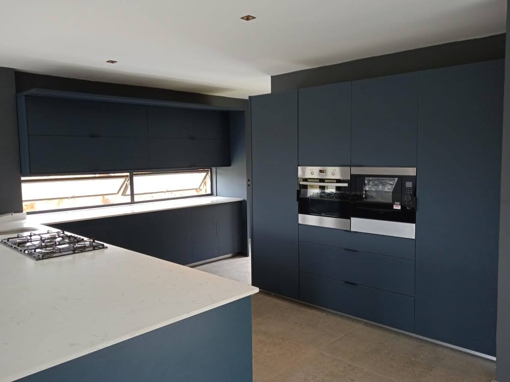 Kitchen cupboard subcontract installation — Durban North KZN residential development